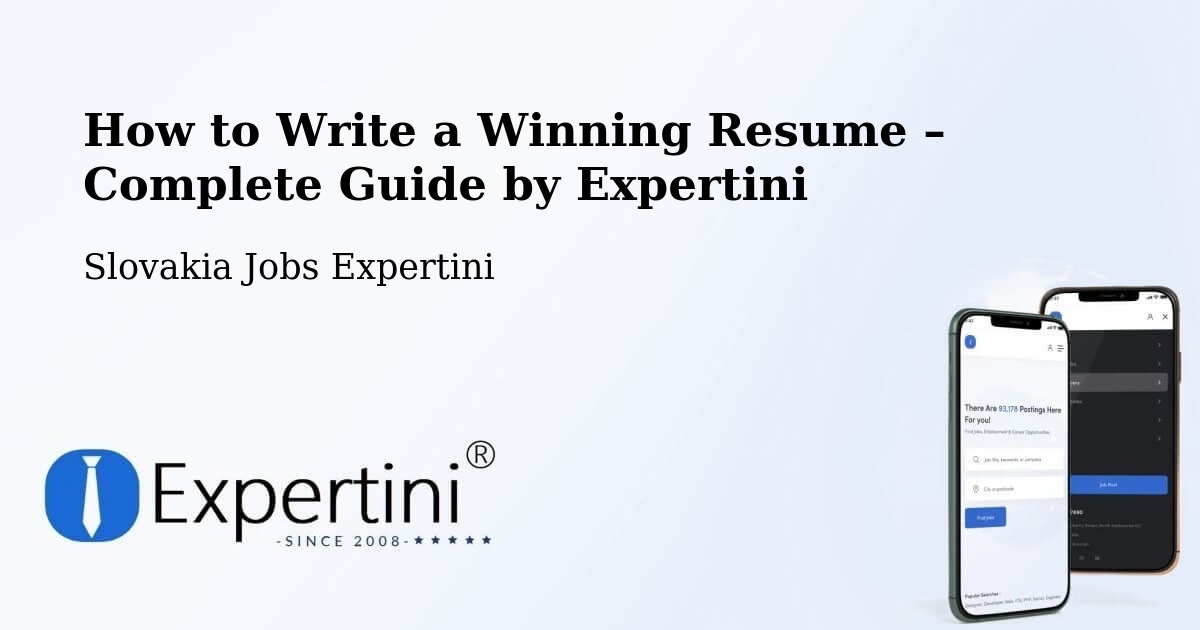 Resume Writing Guide for Job Seekers – Stupava - Stupava, Slovakia Jobs Expertini